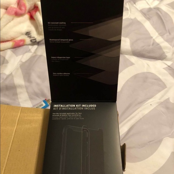 3-INCIPIO iPhone X tempered glass scree protector kit - Picture 3 of 4